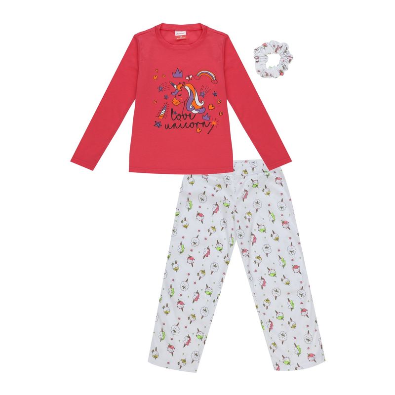 SANTANA - Pijama Niña Anita Coral