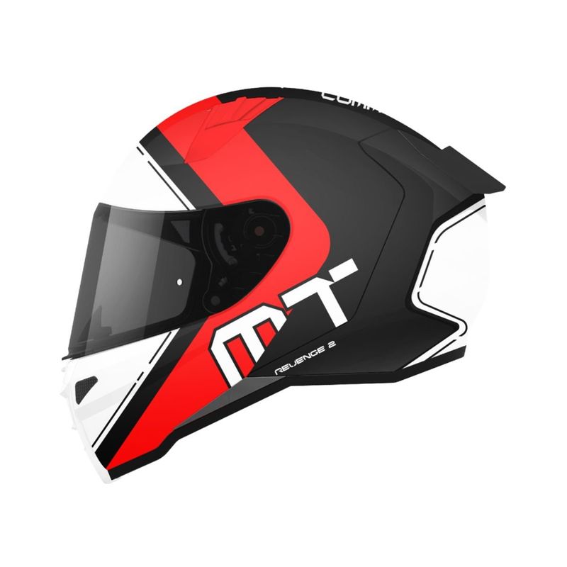 MT HELMETS - CASCOREVENGE 2 S COMMIT B5 ROJO BRILLO TALLA M