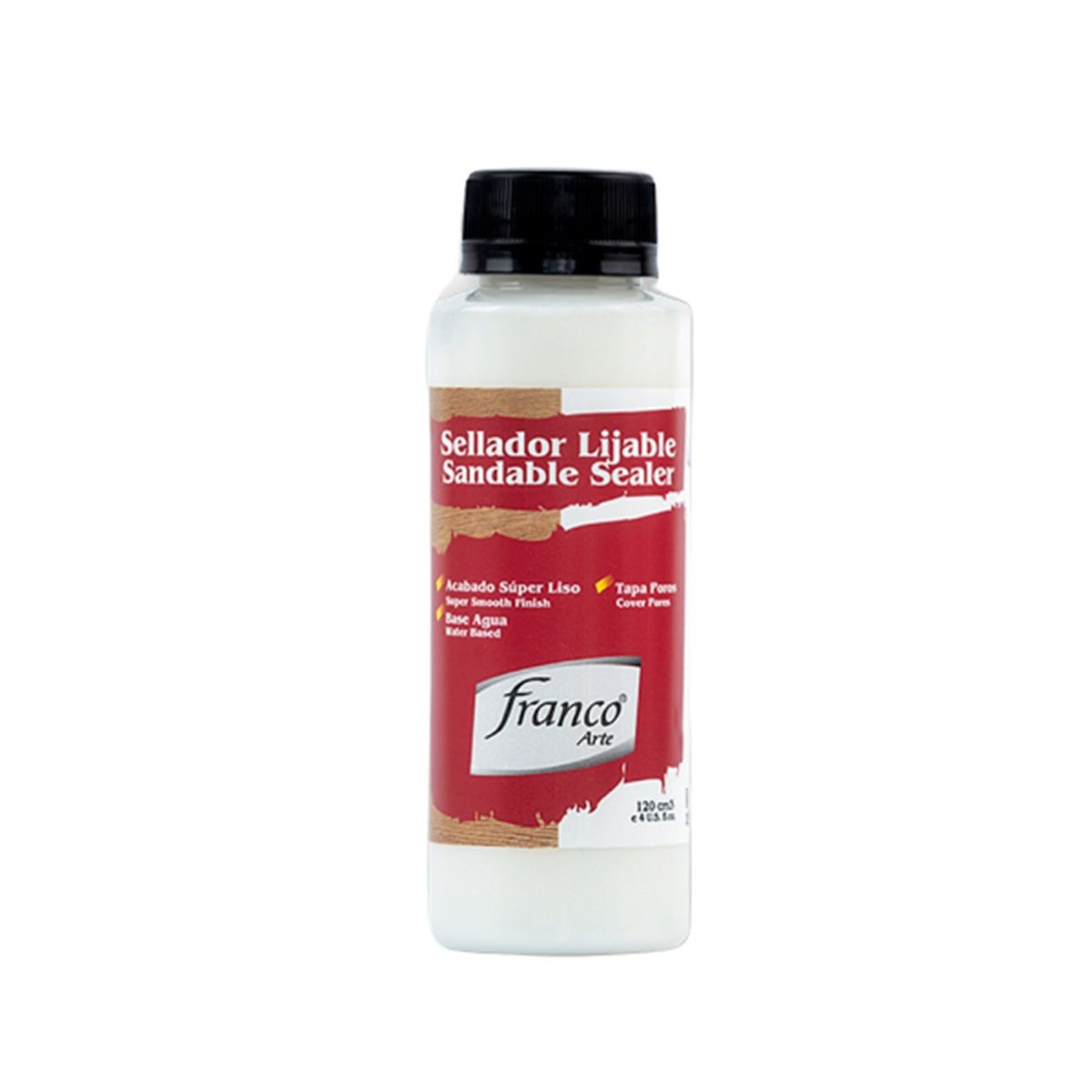 FRANCO ARTE - Sellador Lijable a Base De Agua 120ml Franco Arte
