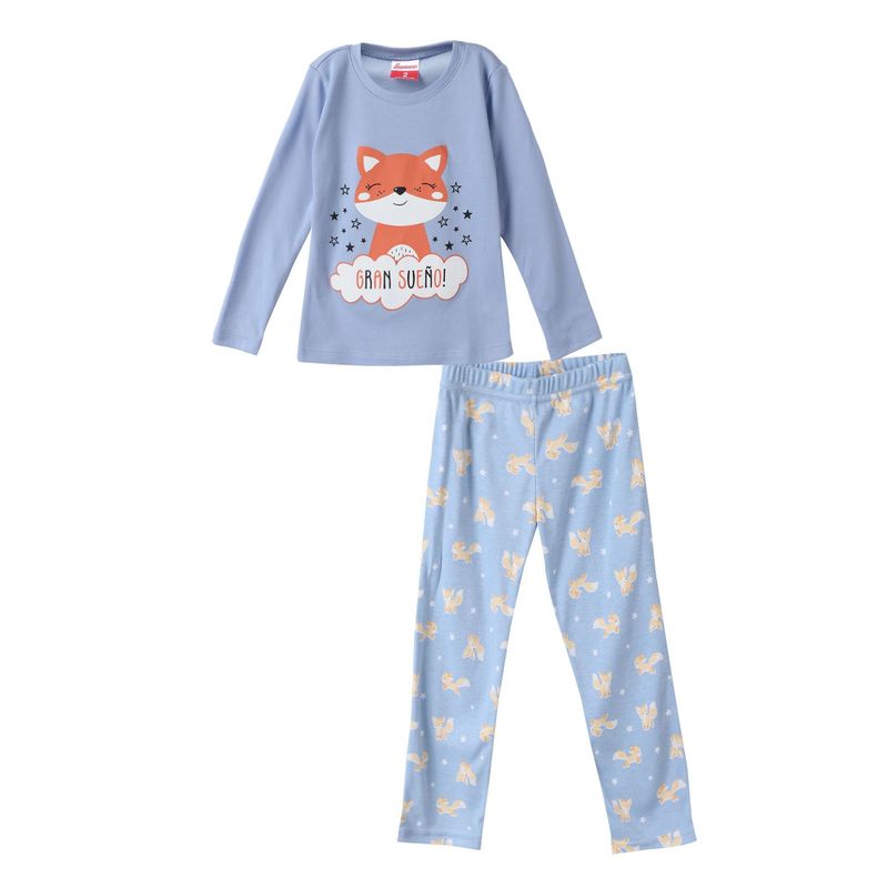 SANTANA - Pijama Niña Anita Azul