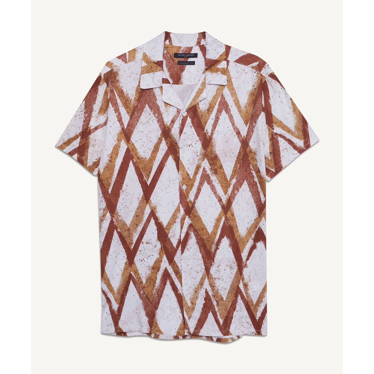 SEVEN SEVEN - Camisa De Hombre  Color Amarillo Marca Seven Seven #45011954