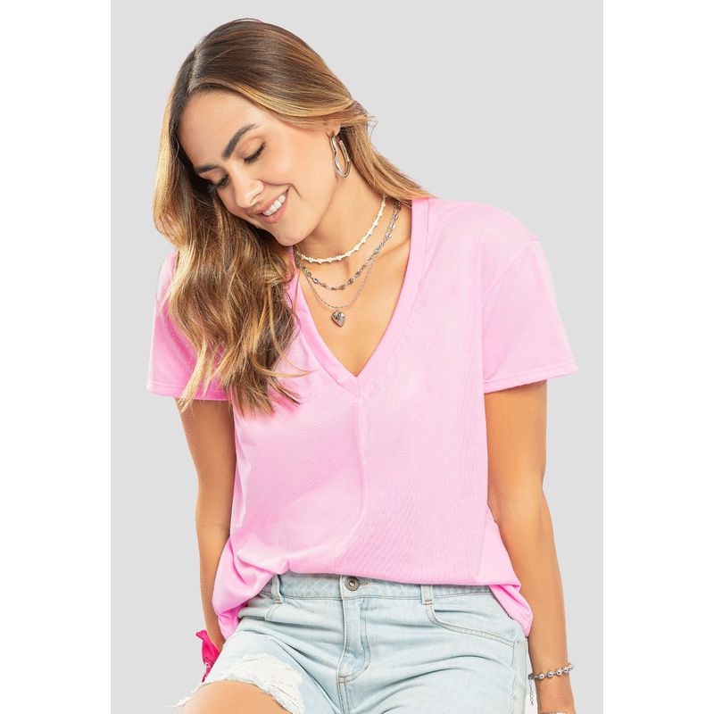 RUTTA - Camiseta Mujer Rosado Rutta 107387