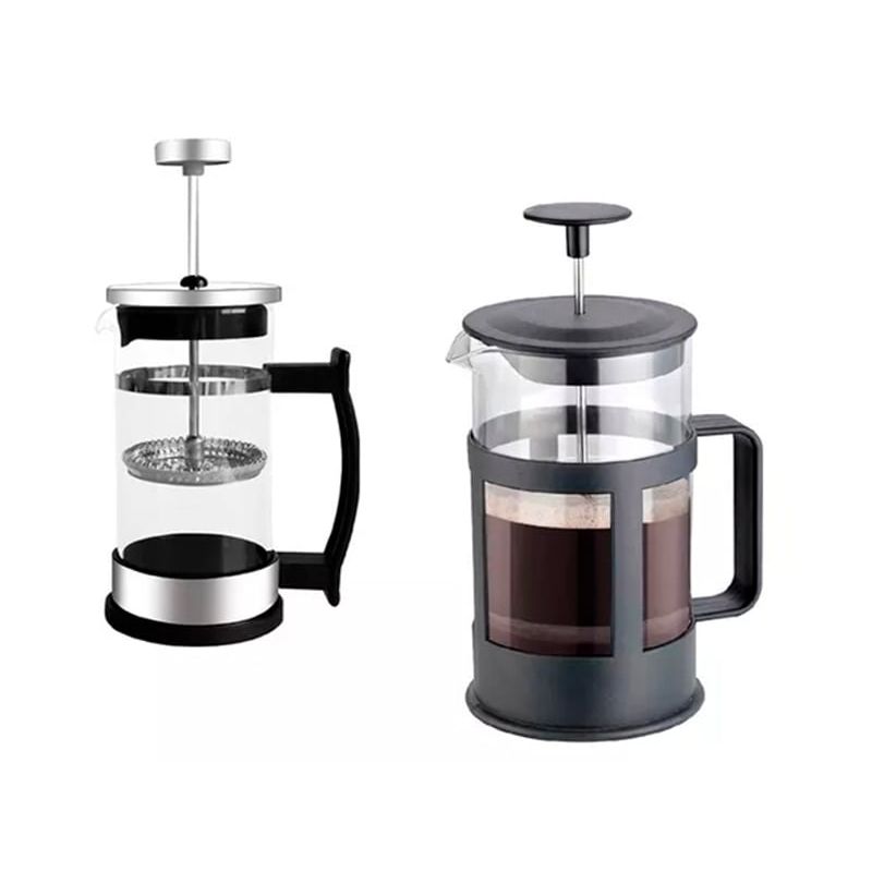 GENERICO - Cafetera Prensa Francesa En Vidrio Cafetera De Embolo 800 ML
