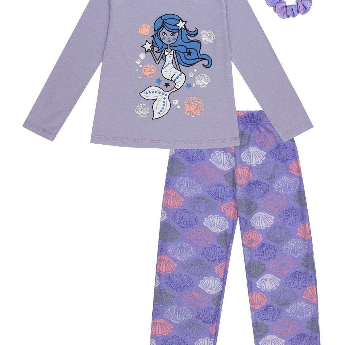 SANTANA - Pijama Niña Anita Lila