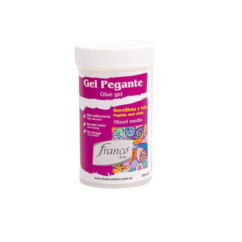 FRANCO ARTE - Gel Pegante 120ml Franco Arte
