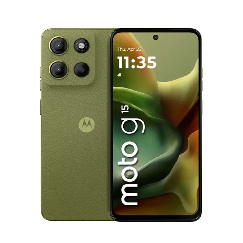 MOTOROLA - Celular Motorola G15 256GB 4RAM + 4RAM VERDE