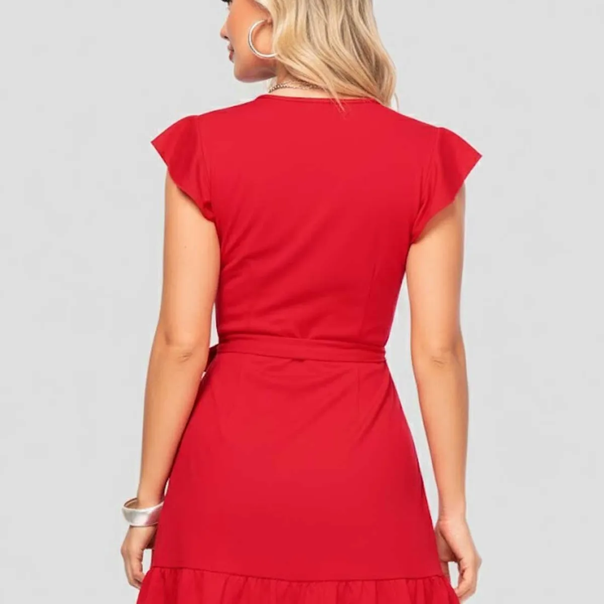 MARKETING PERSONAL - Vestido Corto Mujer Rojo Mp 106852