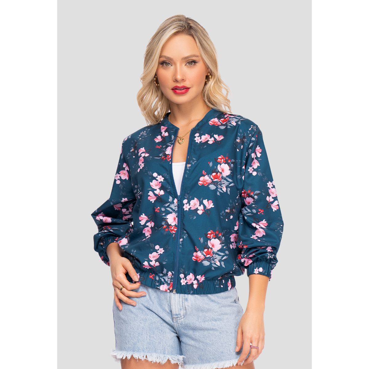 MARKETING PERSONAL - Chaqueta Mujer Estampado Mp 106853