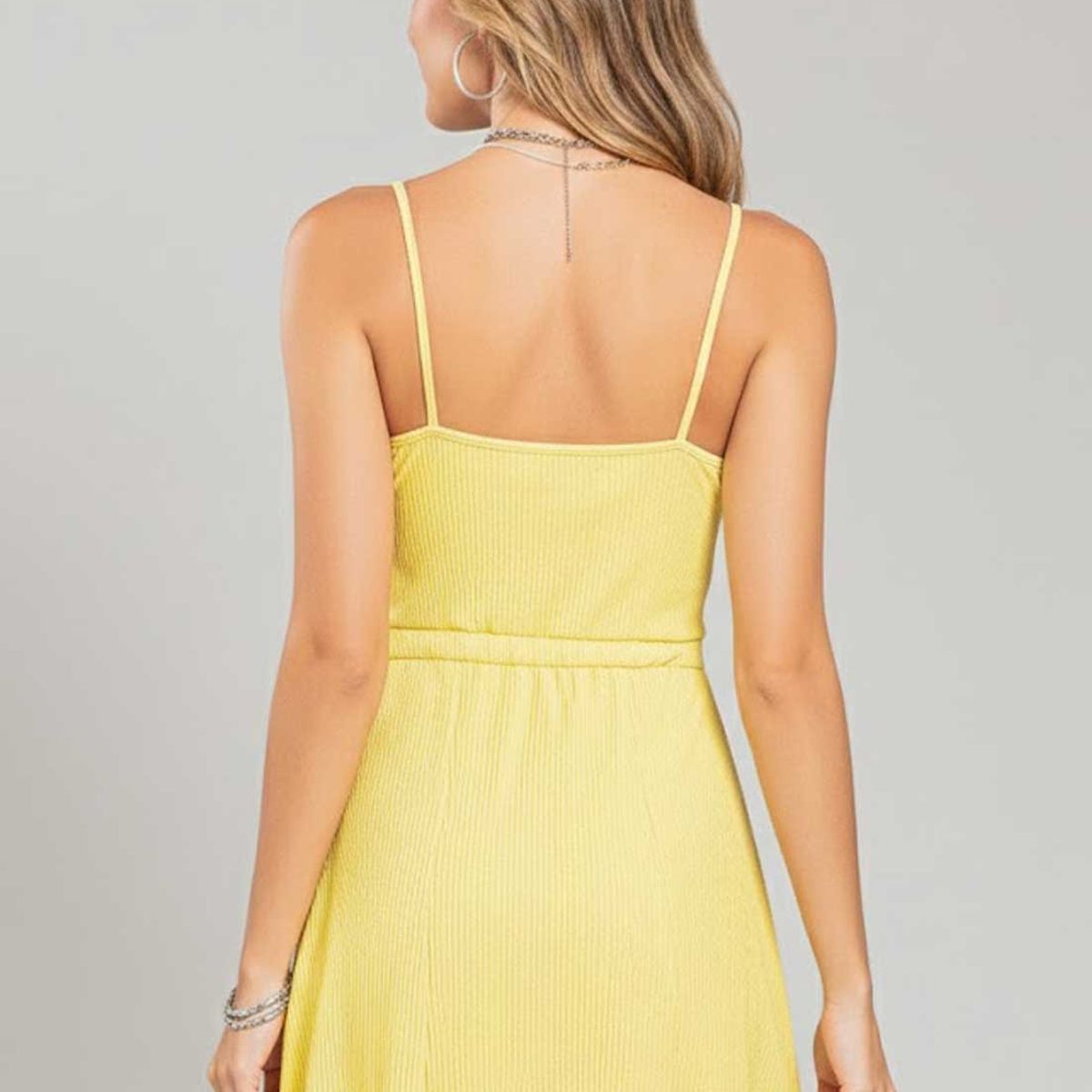 RUTTA - Vestido Corto Mujer Amarillo Pastel Rutta 107383