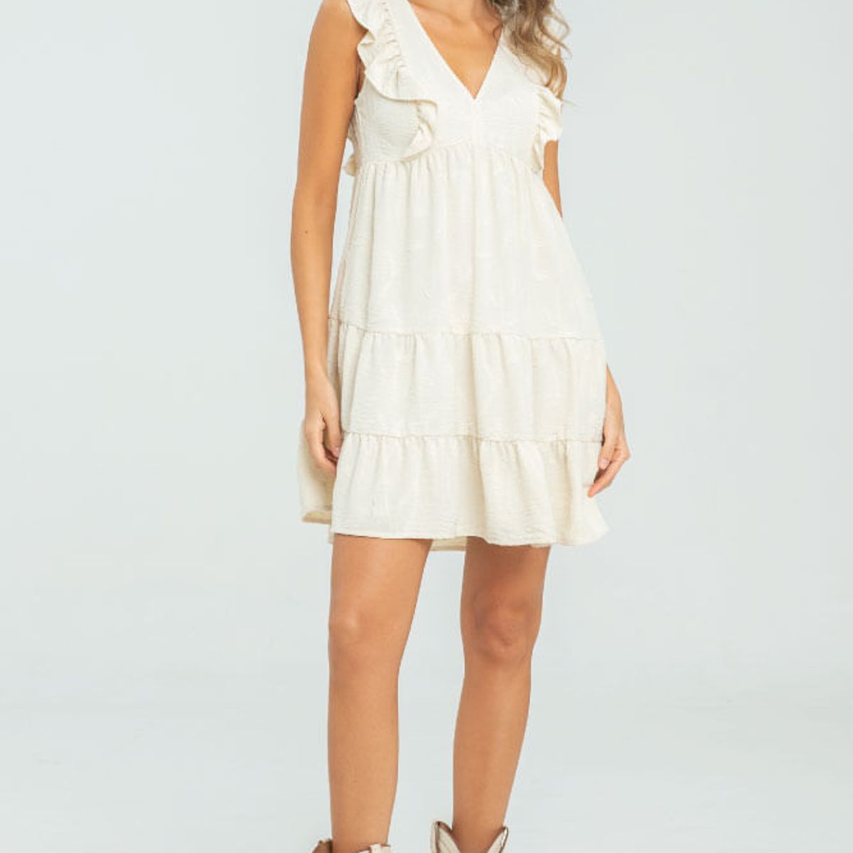 RAGGED - Vestido sugar Beige claro Ragged