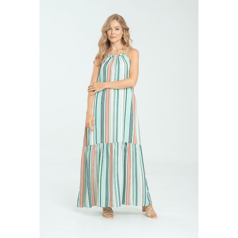 RAGGED - Vestido turin Verde menta Ragged