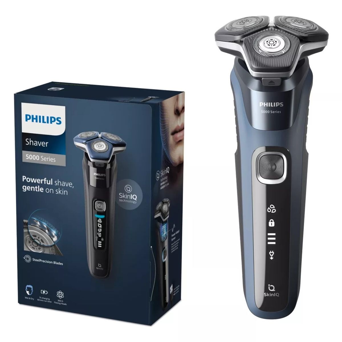 PHILIPS - AFEITADORA PHILIPS SKIN IQ SERIES 5000