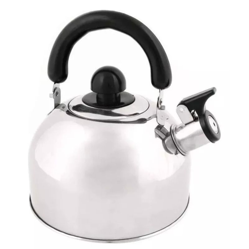 GENERICO - Tetera Acero Inoxidable  2.5 Litros Con Silbato