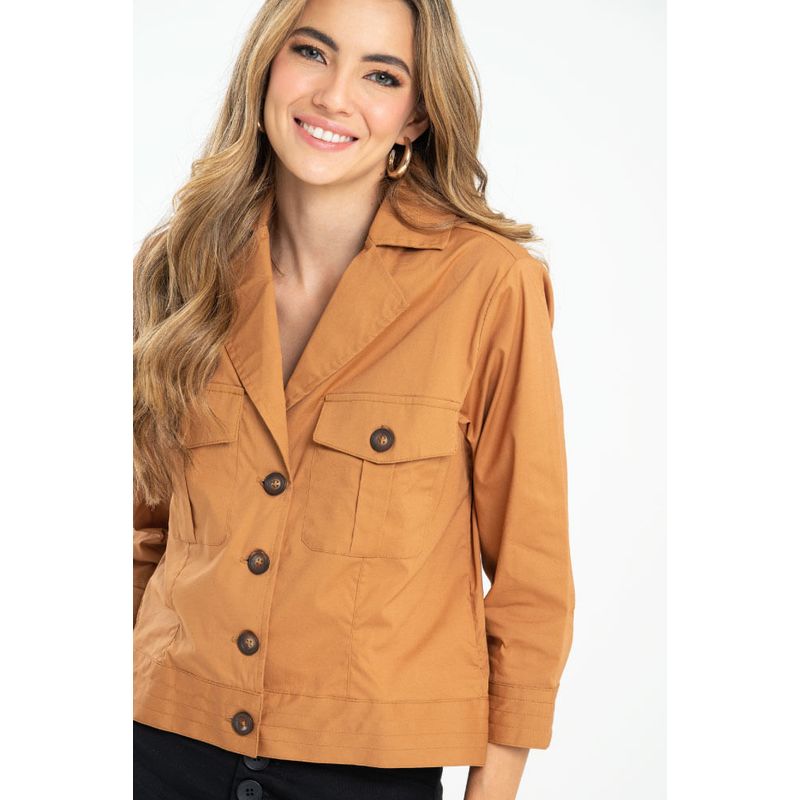 RAGGED - Chaqueta universal Cafe caramelo Ragged