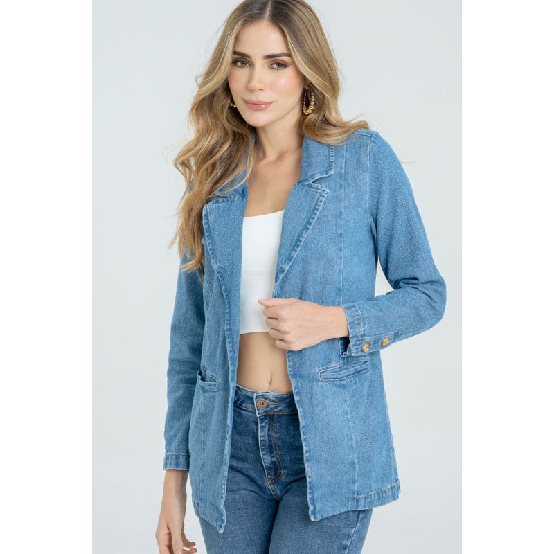 RAGGED - Blazer denim Azul medio Ragged