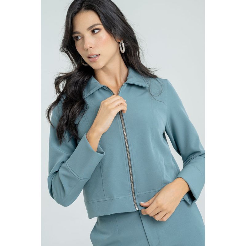 RAGGED - Chaqueta ariana Azul petroleo Ragged