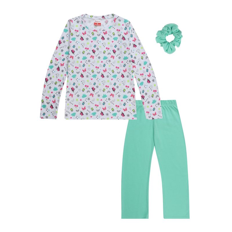 SANTANA - Pijama Niña Anita Verde