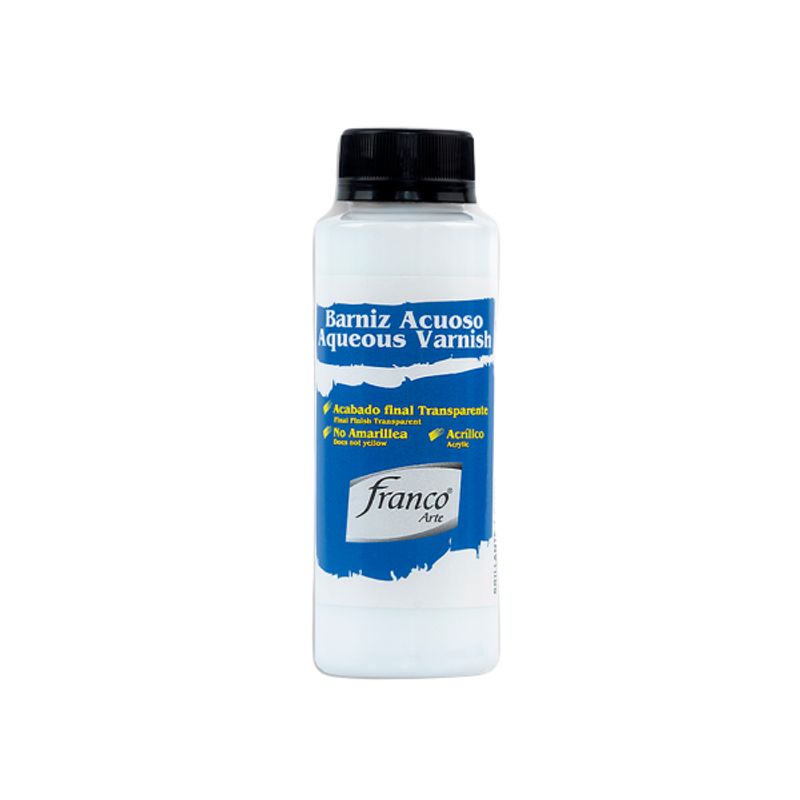 FRANCO ARTE - Barniz Acuoso Brillante 120ml Franco Arte