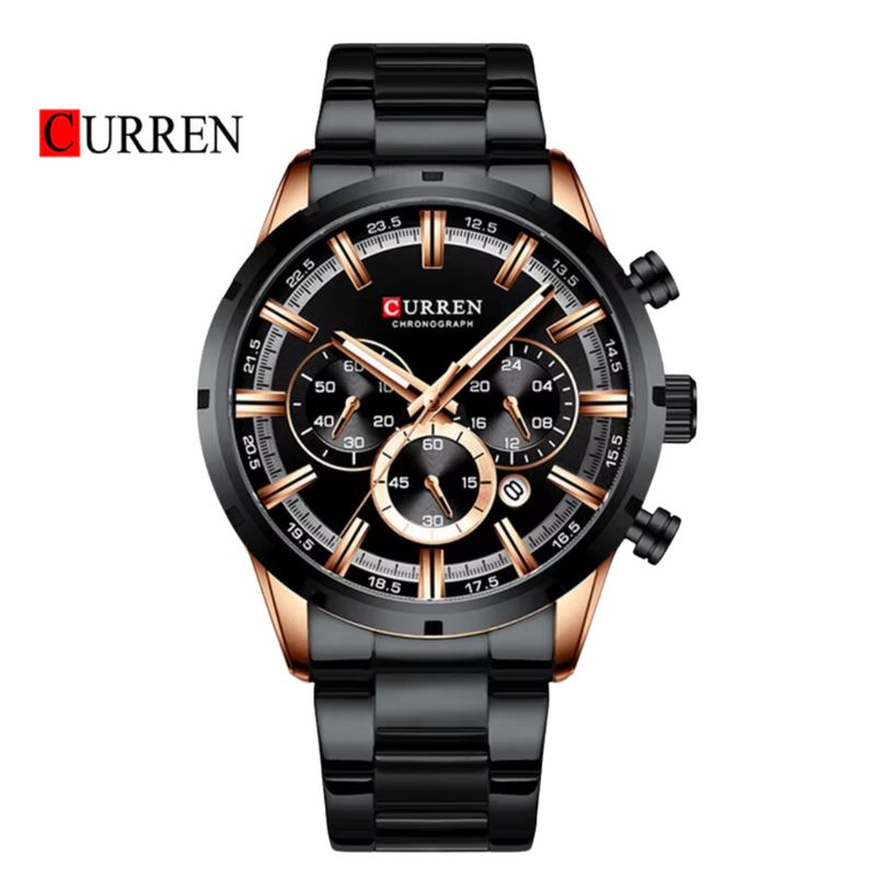 CURREN - Reloj CURREN 8355 Cronógrafo Para Hombre - Negro