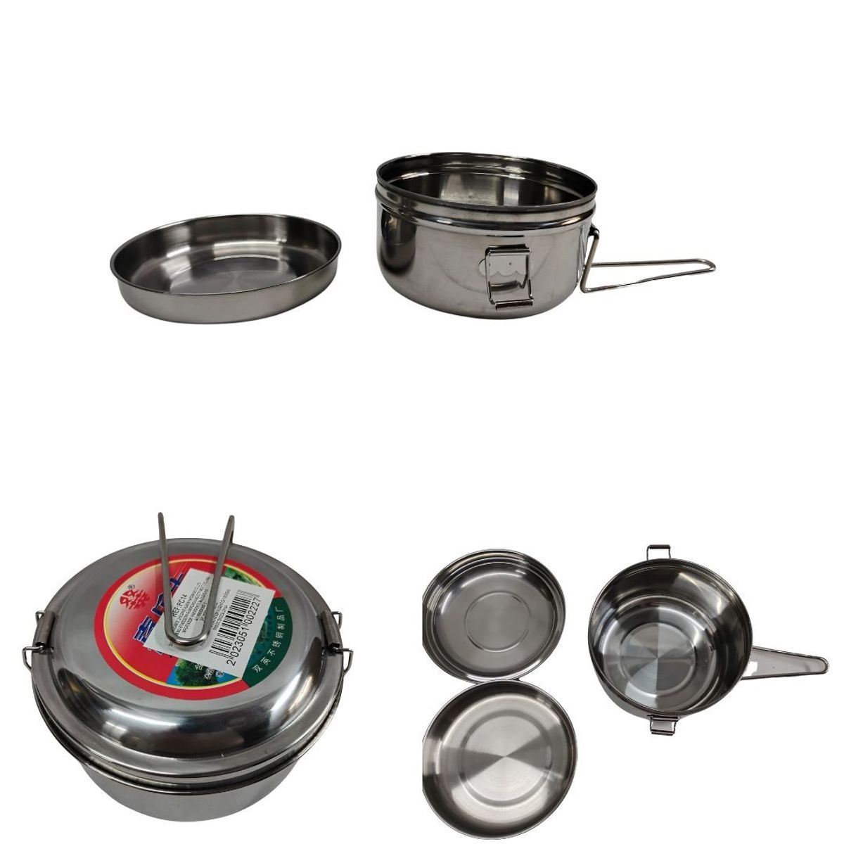 MAZUGI - Olla Fortaleza Porta Comidas Acero Inoxidable