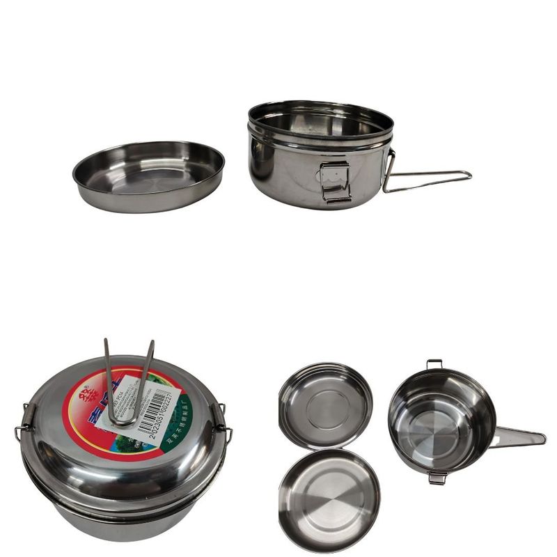 MAZUGI - Olla Fortaleza Porta Comidas Acero Inoxidable