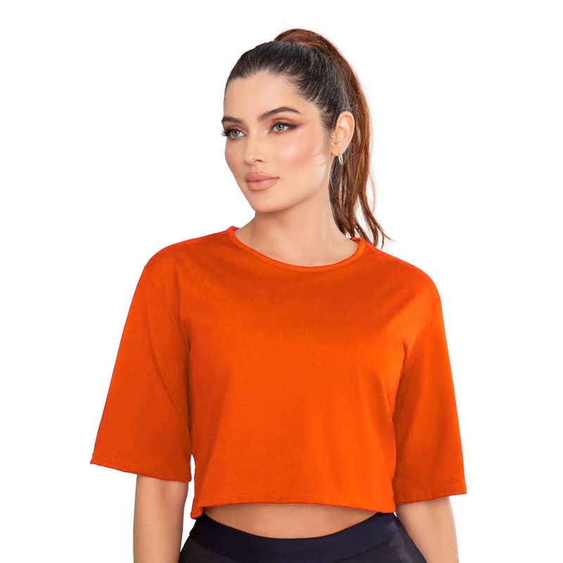MARKETING PERSONAL - Camiseta Mujer Naranja Mp 89861