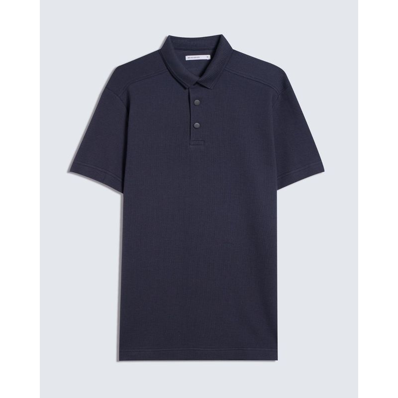 SEVEN SEVEN - Polo Para Hombre Cuello Tejido  Color Azul Oscuro Marca Seven Seven #45110853