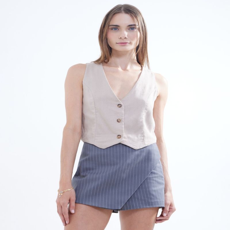 SEVEN SEVEN - Short Para Mujer  Color Gris  Marca Seven Seven #28190955