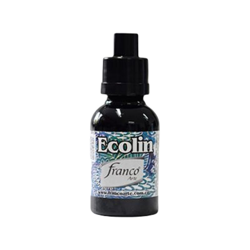 FRANCO ARTE - Pack x 2 Acuarela Liquida Ecolin Negro 013 Franco Arte