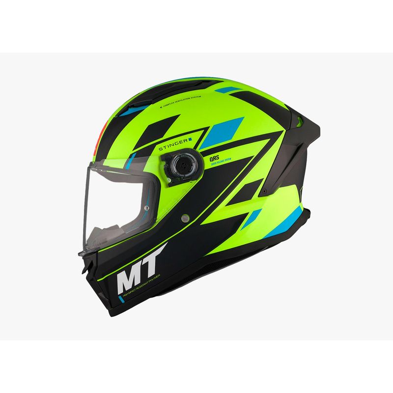 MT HELMETS - CASCO MT STINGER 2 CERTIFICAD ECE2206 ZIVZE NEGRO MATE TLL S