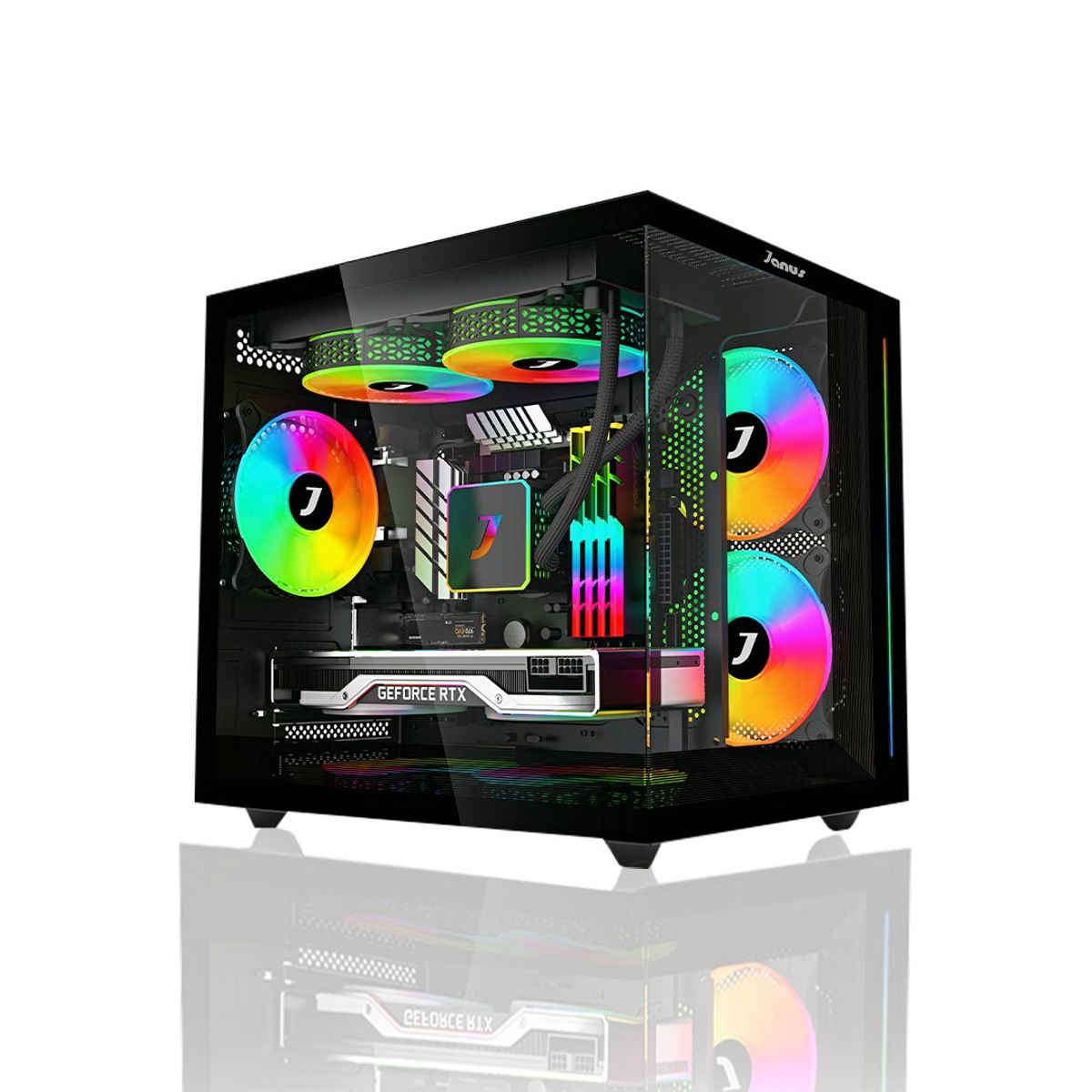 JANUS - Computador Gamer Ryzen 5 5600GT RAM 16GB SSD 512GB Monitor 22 Pulgadas 100Hz