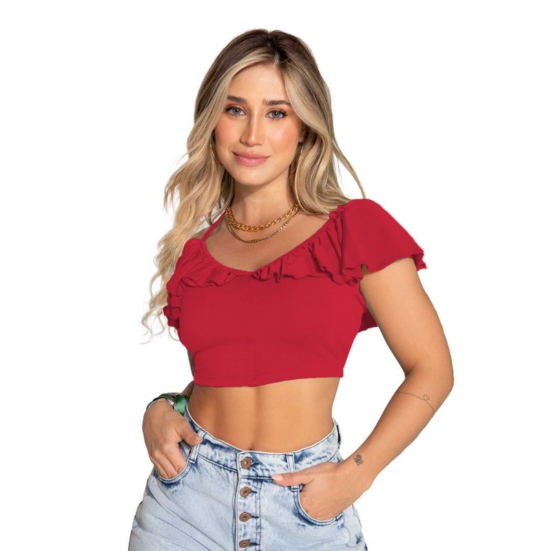 ATYPICAL - Blusa Mujer Rojo Atypical 2745