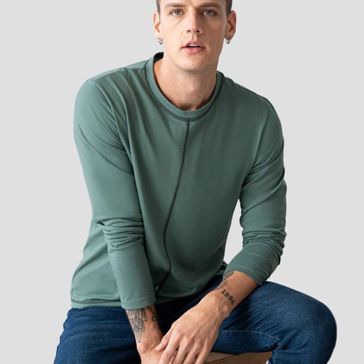 RUTTA - Camibuzo Hombre Musgo Rutta 5309