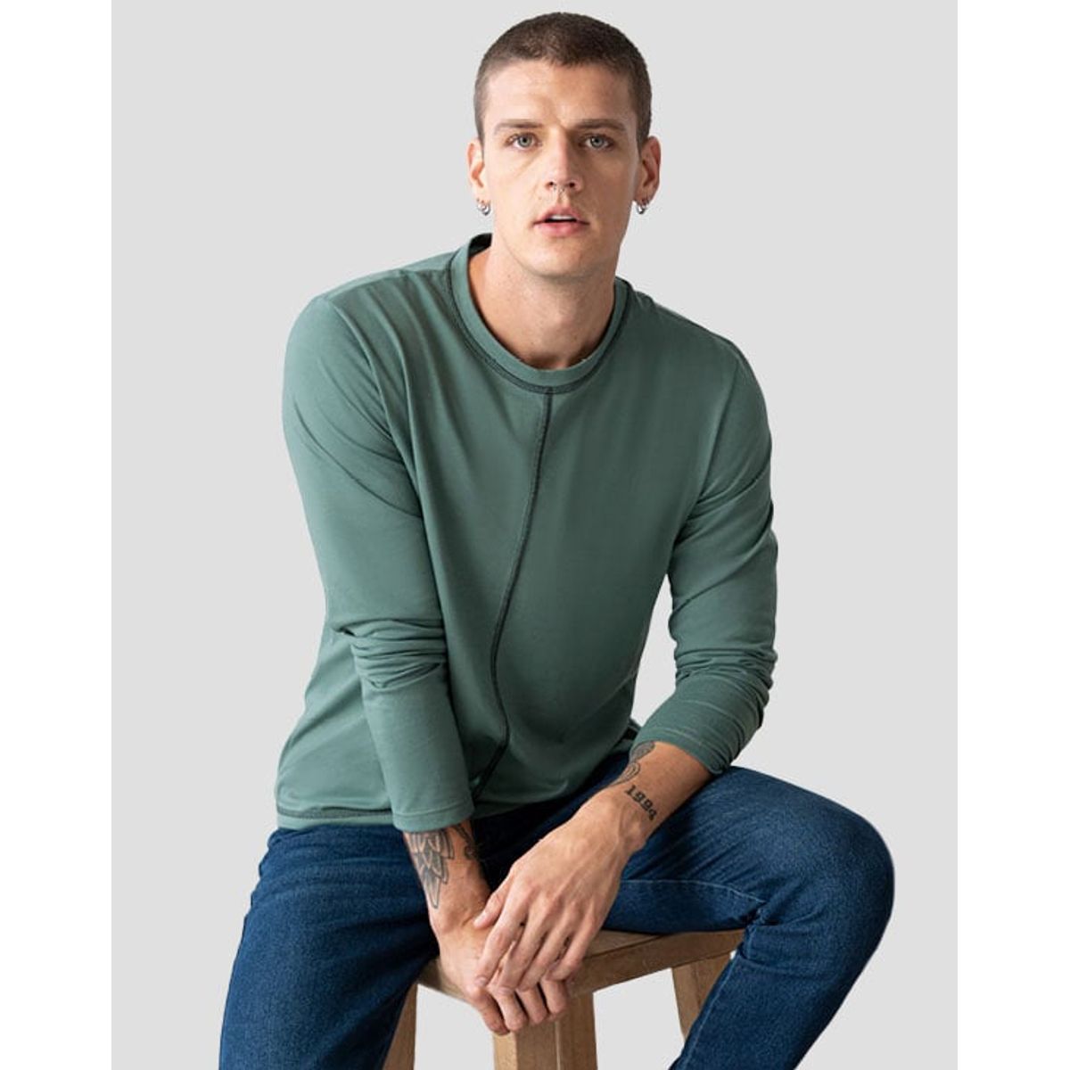 RUTTA - Camibuzo Hombre Musgo Rutta 5309