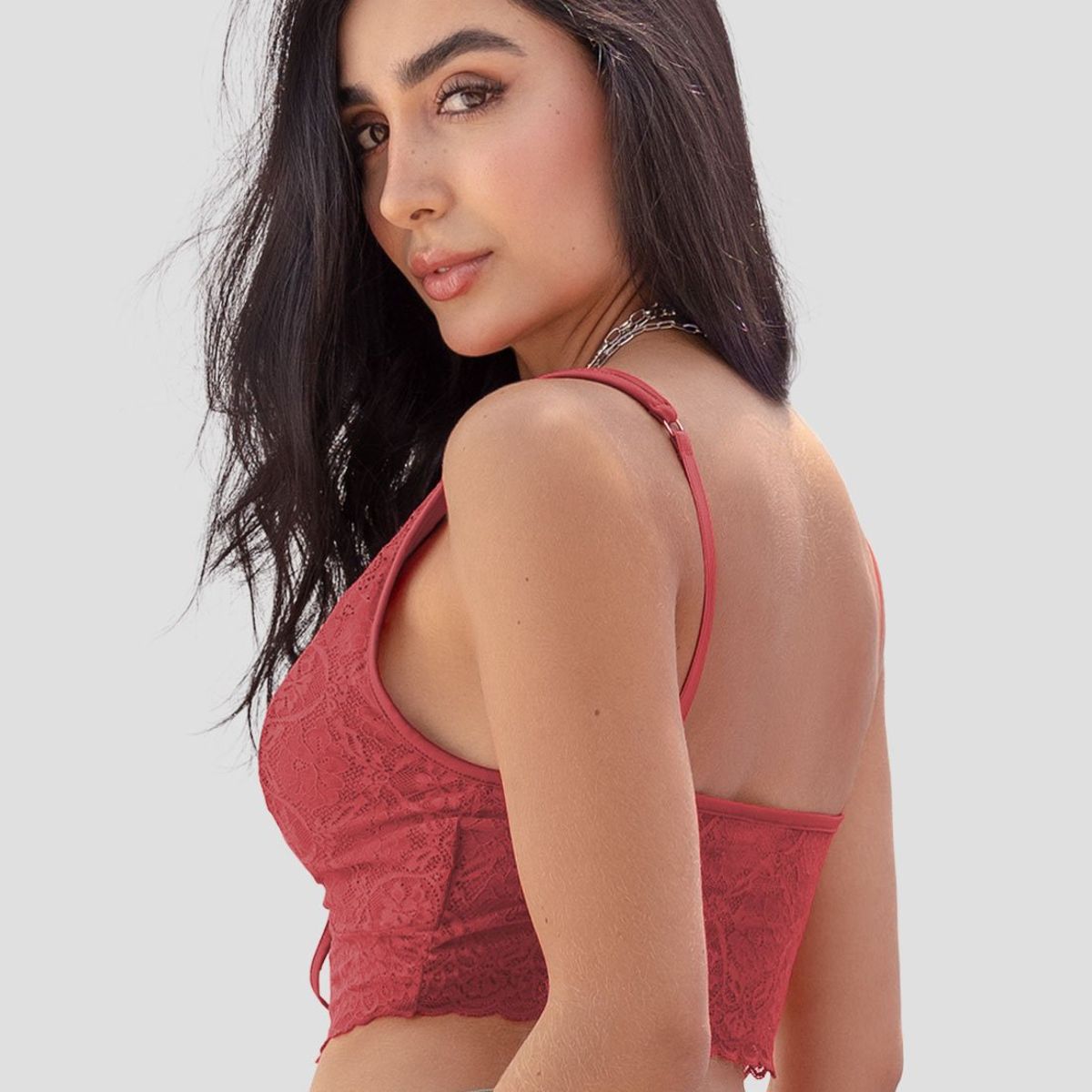 ATYPICAL - Crop Top Mujer Rojo Atypical 106603