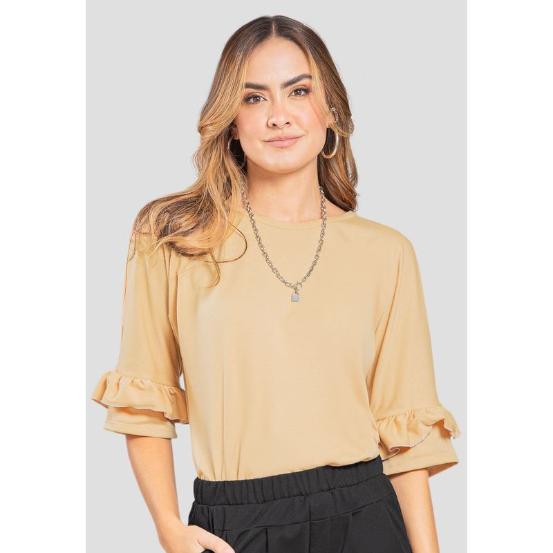RUTTA - Blusa Mujer Caramelo Rutta 107382