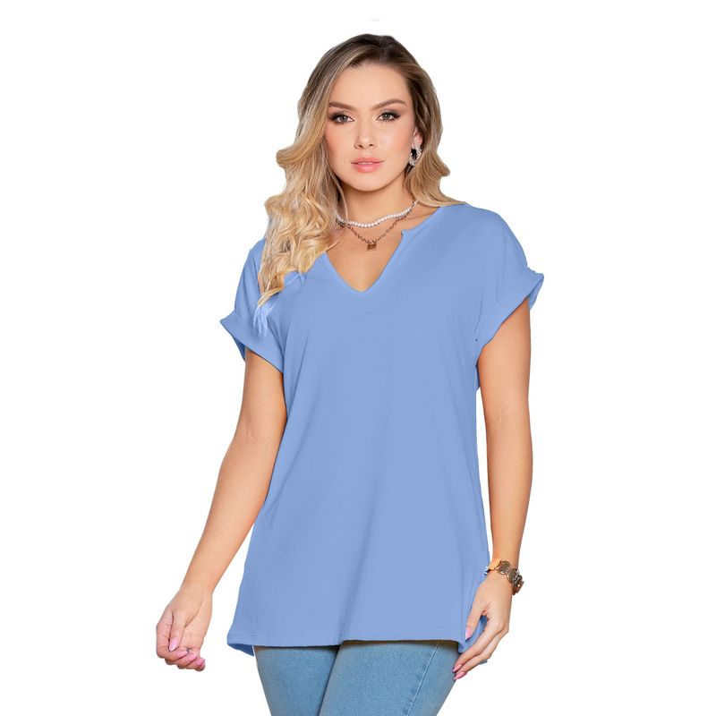 MARKETING PERSONAL - Blusón Mujer Morazul Mp 7265