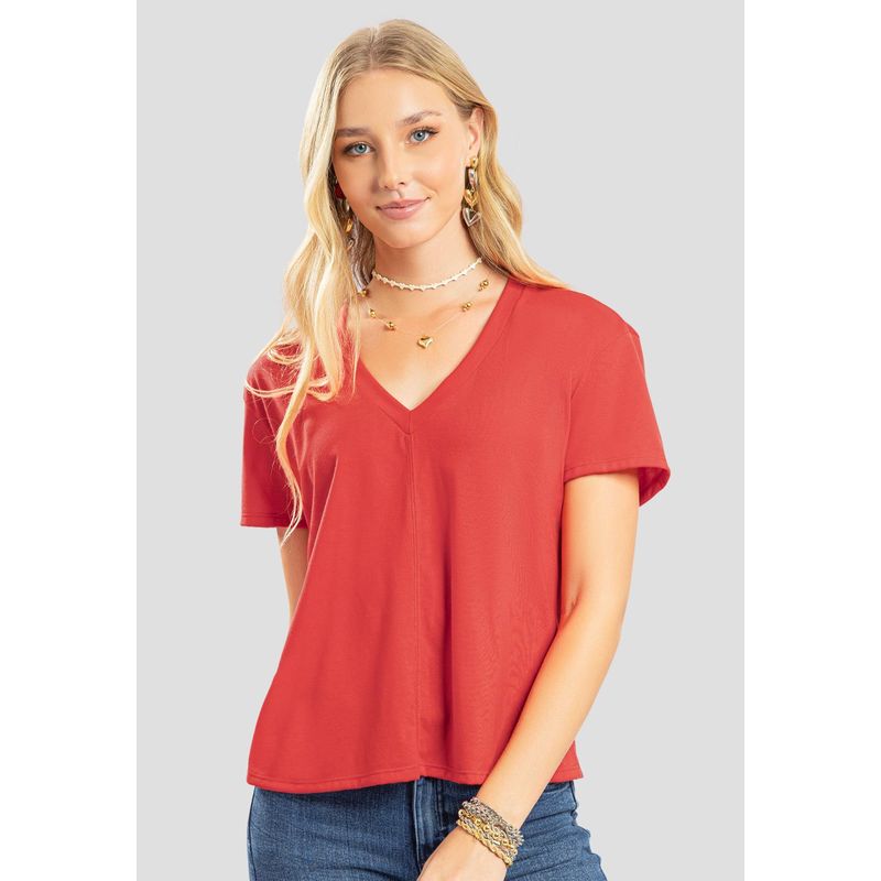RUTTA - Camiseta Mujer Rojo Rutta 107387