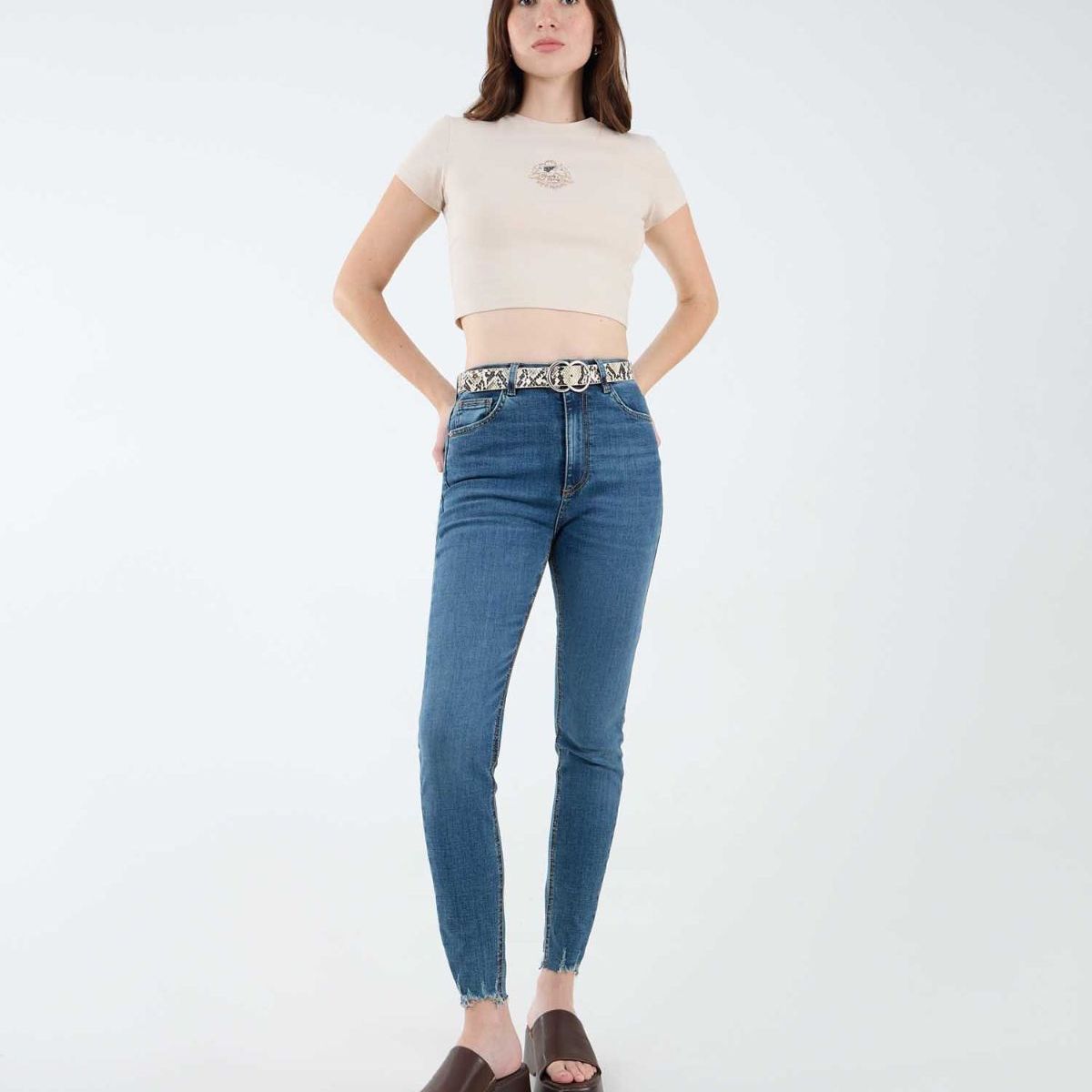 SEVEN SEVEN - Jean Para Mujer Skinny Color Azul Medio Marca Seven Seven #28160878