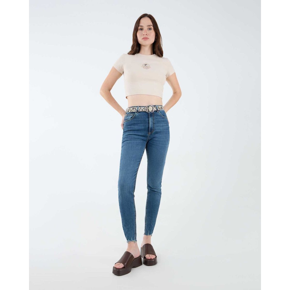 SEVEN SEVEN - Jean Para Mujer Skinny Color Azul Medio Marca Seven Seven #28160878