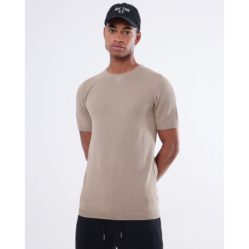 SEVEN SEVEN - Camiseta Para Hombre Manga Corta Color Avena Marca Seven Seven #45092534