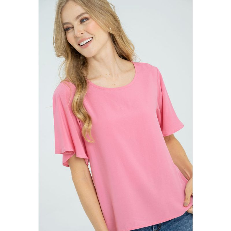 RAGGED - Blusa mackenzie Rosado oscuro Ragged