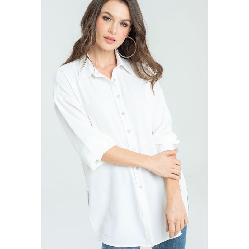 RAGGED - Camisa harper Blanco crudo Ragged