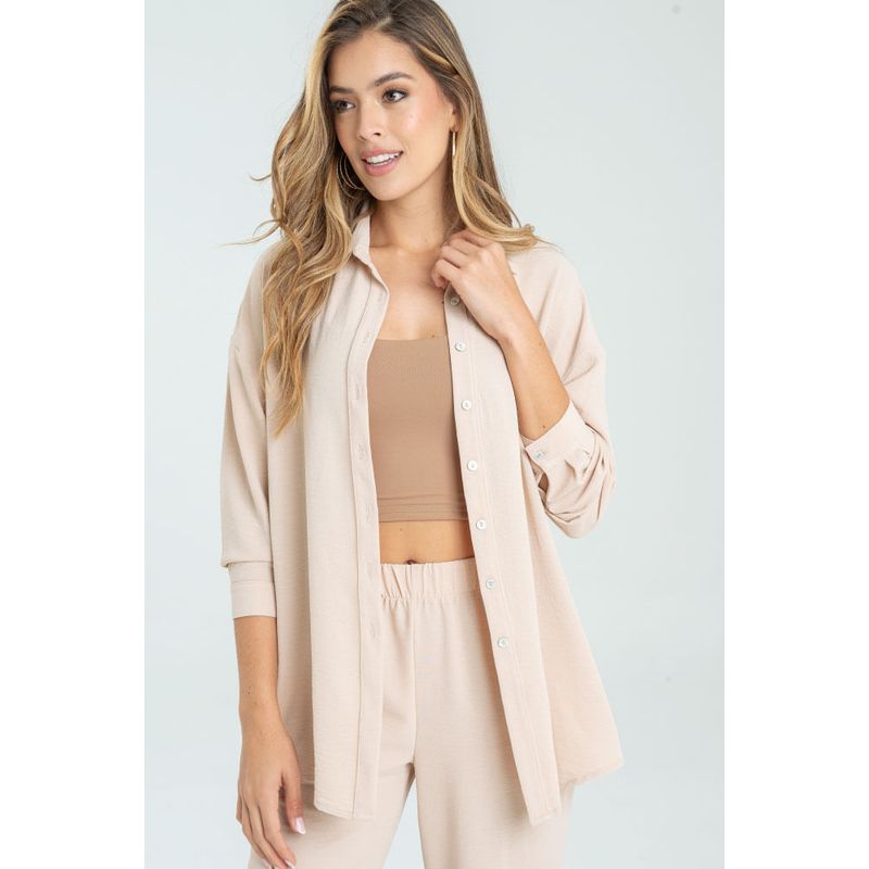 RAGGED - Camisa harper Beige medio Ragged