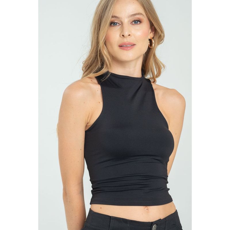 RAGGED - Top amalfi Negro Ragged