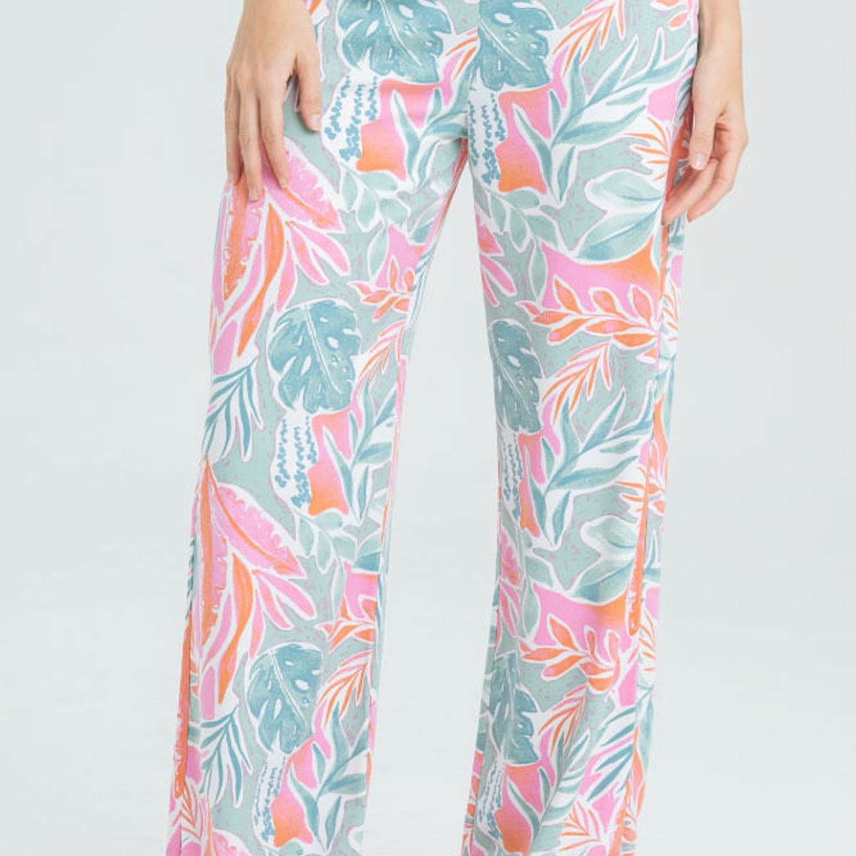 RAGGED - Pantalon summer Verde pato Ragged