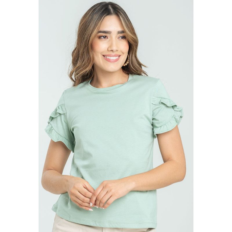RAGGED - Camiseta molly Verde marino Ragged