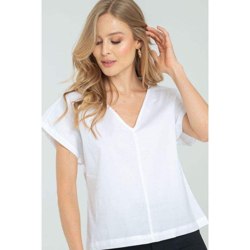 RAGGED - Blusa pradera Blanco Ragged