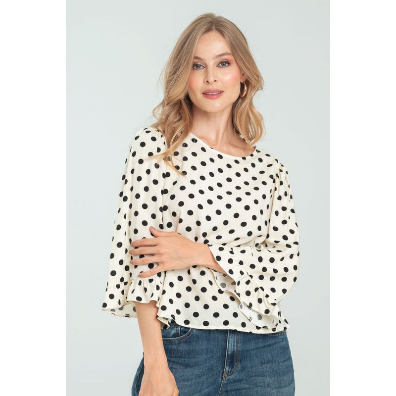 RAGGED - Blusa swany Beige claro Ragged