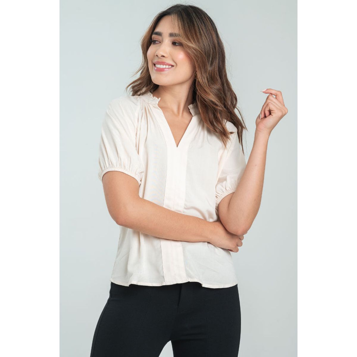 RAGGED - Blusa honey Beige claro Ragged